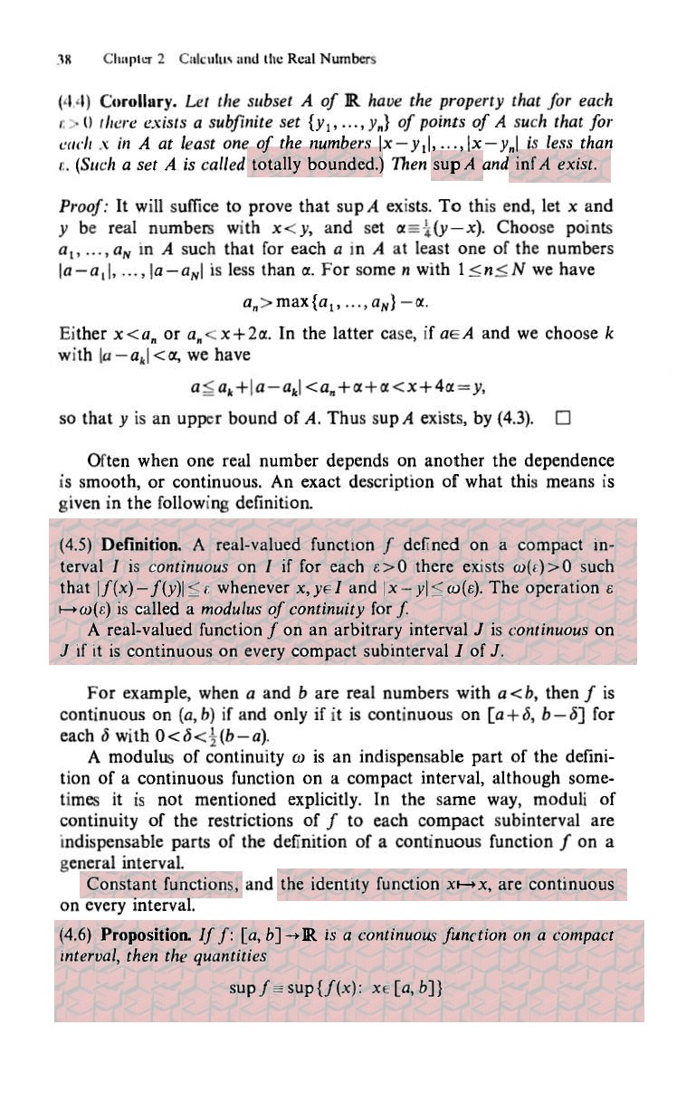 Bishop and Bridges Chapter 2 with links to Nuprl formalization